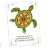 Postkarte Krafttier Schildkröte "Dem Herzen folgen"