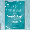 Postkarte Affirmation „Wahre Freundschaft“ – Bild 2