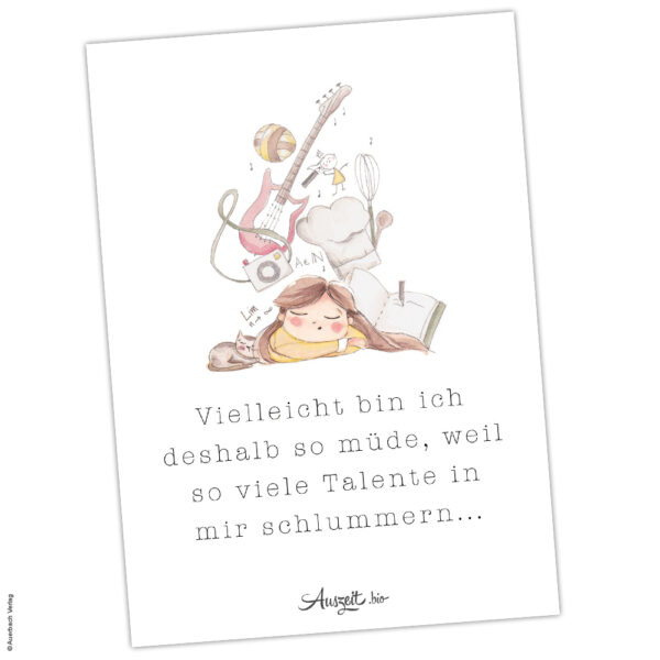 8er Set Postkarten Mia Glückskind – Bild 6