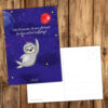 Postkarte Faultier „Universum“ – Bild 5