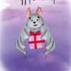 Postkarte Fledermaus „Happy Birthday“ – Bild 4