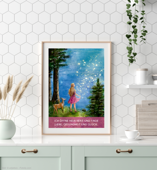 Dein Glücks - Poster (A4 / A3 / A2) – Bild 2