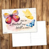 Postkarte Affirmation „Schmetterlinge“ – Bild 3