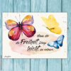 Postkarte Affirmation „Schmetterlinge“ – Bild 2