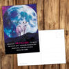 Postkarte Wolf - Ich vermisse Dich – Bild 3