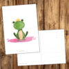 Postkarte Frosch „Prinzessin“ – Bild 3