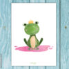 Postkarte Frosch „Prinzessin“ – Bild 2