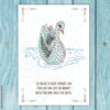 Postkarte Krafttier Schwan „Schönheit & Wahrheit“ – Bild 2