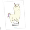 Postkarte Einhorn