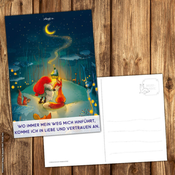 Postkarte Ankommen – Bild 3