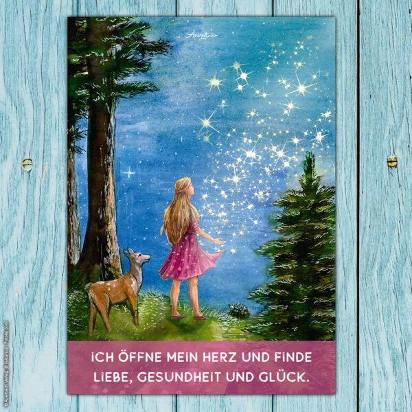 Postkarte Glück – Bild 2