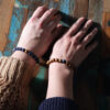2er Set Armbänder Lapislazuli trifft braunen Jaspis – Bild 3