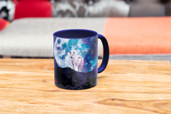 Tasse "Weißer Wolf" (330ml) – Bild 3