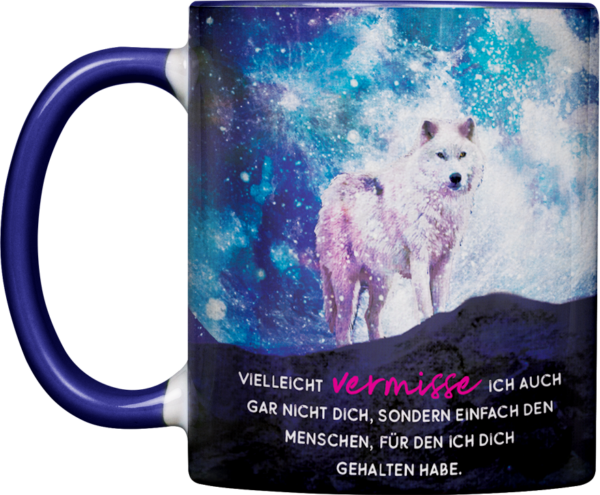 Tasse "Weißer Wolf" (330ml) – Bild 2
