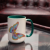 Tasse Krafttier Schmetterling „Vollkommene Wandlung“ (330, 400, 450 ml / mit od. ohne Spruch) – Bild 10