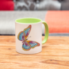 Tasse Krafttier Schmetterling „Vollkommene Wandlung“ (330, 400, 450 ml / mit od. ohne Spruch) – Bild 4