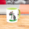 Tasse Igel „Danke“  (330, 450 ml / mit od. ohne Spruch) – Bild 2
