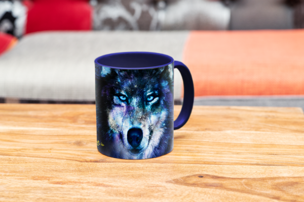 Tasse "Wolf Ich liebe mich" (330ml) – Bild 3