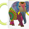 Tasse Krafttier Elefant „Entscheidung aus dem Herzen“ (330, 400, 450 ml / mit od. ohne Spruch) – Bild 8