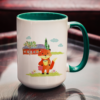Tasse Fuchs „Mamas Arbeit“ (330, 450 ml / in verschiedenen Farben) – Bild 4