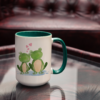 Tasse Frosch „Verliebt“ (330, 450 ml / mit od. ohne Spruch) – Bild 8