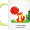 Tasse Fuchs „Das Wesentliche“ (330, 450 ml / mit od. ohne Spruch) – Bild 2