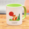 Tasse Fuchs „Das Wesentliche“ (330, 450 ml / mit od. ohne Spruch) – Bild 4