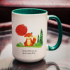 Tasse Fuchs „Das Wesentliche“ (330, 450 ml / mit od. ohne Spruch) – Bild 7