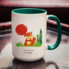 Tasse Fuchs „Meditation“ (330, 450 ml / mit od. ohne Spruch) – Bild 7