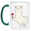 Tasse Alpaka „Rose“ (330, 450 ml)