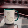 Tasse Alpaka „Rose“ (330, 450 ml) – Bild 6