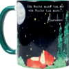 Tasse Fuchs „Ausruhen“ (330 ml / mit od. ohne Spruch)