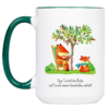 Tasse Fuchs „Opa" (330, 450 ml / mit od. ohne Spruch)