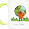 Tasse Fuchs „Welt“ (330, 450 ml / mit od. ohne Spruch)