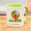 Tasse Fuchs „Welt“ (330, 450 ml / mit od. ohne Spruch) – Bild 3