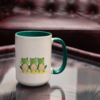 Tasse Frosch „Sinne“ (330, 450 ml / mit od. ohne Spruch) – Bild 8