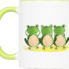 Tasse Frosch „Sinne“ (330, 450 ml / mit od. ohne Spruch) – Bild 6