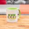 Tasse Frosch „Sinne“ (330, 450 ml / mit od. ohne Spruch) – Bild 3