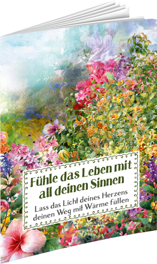 Buch Fühle das Leben mit all deinen Sinnen