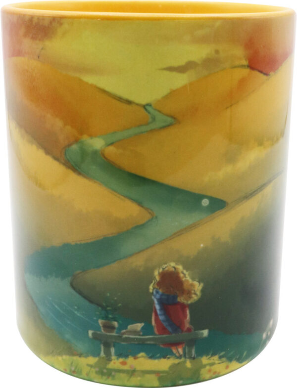 Tasse Cover Ankommen (330 ml / versch. Farben)