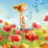 Postkarte Mohnblumen – Bild 2
