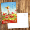 Postkarte Mohnblumen – Bild 3