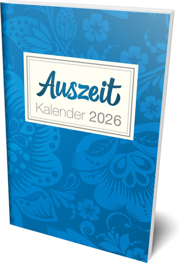 JETZT VORBESTELLEN: Auszeit Planer 2026 in ozeanblau – Bild 2
