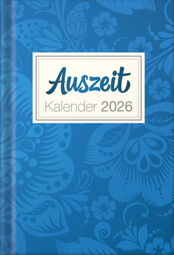 JETZT VORBESTELLEN: Auszeit Planer 2026 in ozeanblau