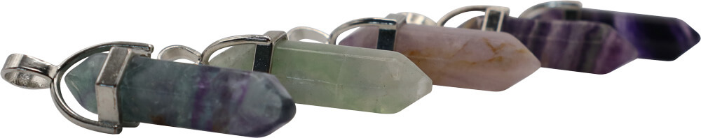 Obelisk-Anhänger Fluorit – Bild 3