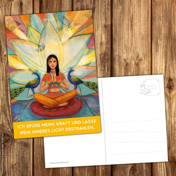 Postkarte Mein inneres Licht – Bild 3