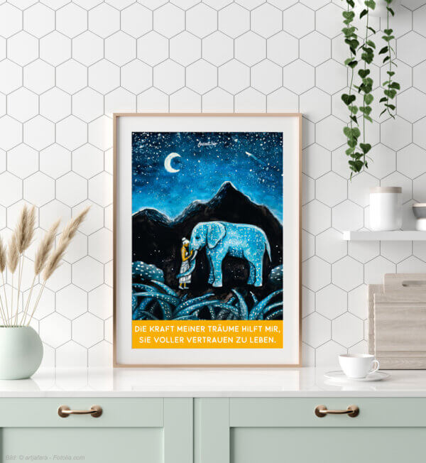 Dein Traumkraft-Poster (A4 / A3 / A2) – Bild 2