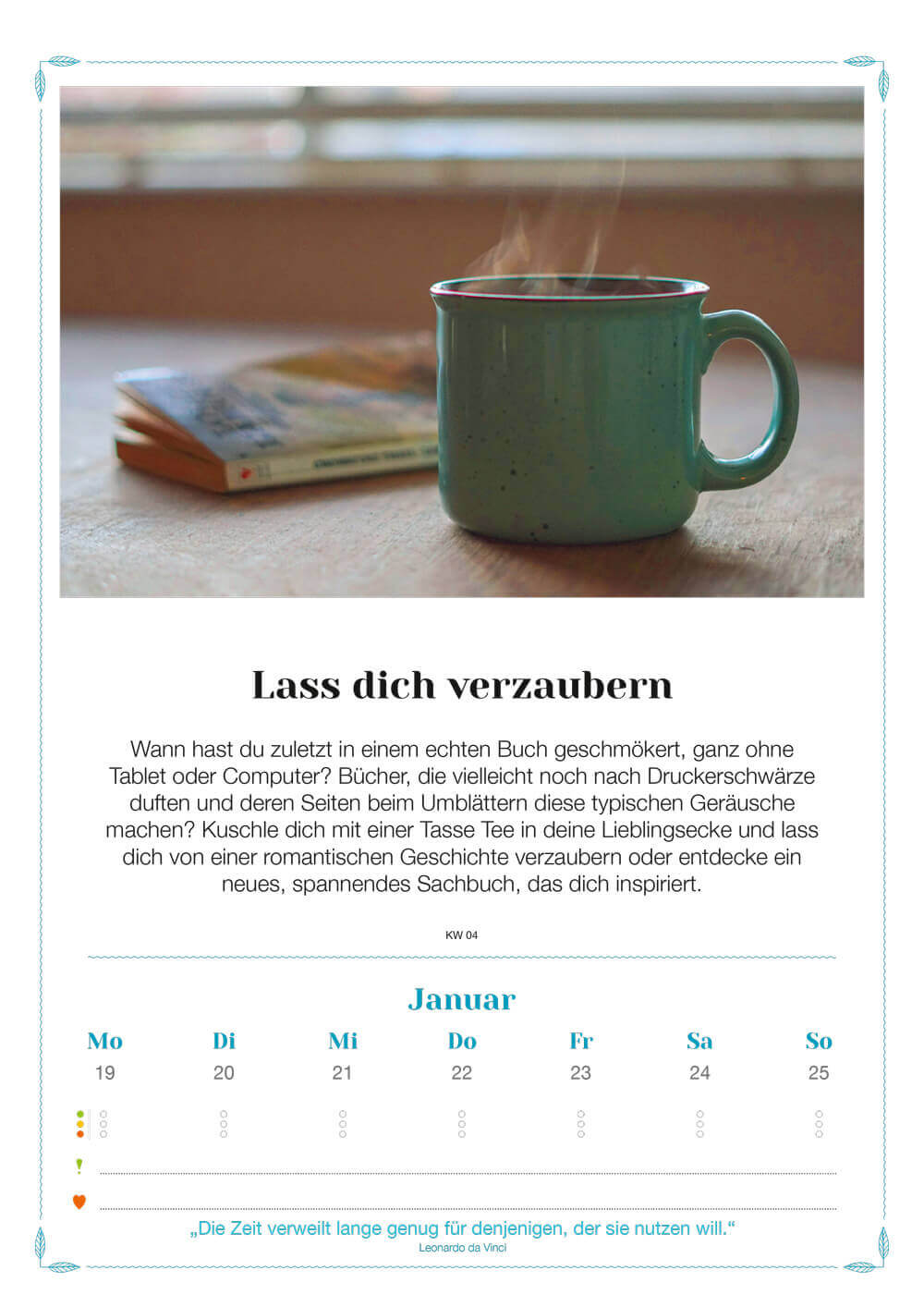 Exklusiv für Stefans Newsletterabonnenten: Lebenslust Kalender 2026 – Wandkalender + Lotos-Kunstdruck + Postkarten – Bild 9