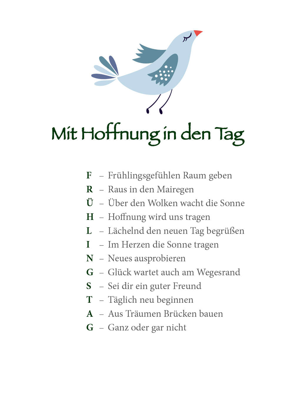 Buch Lebe jeden Tag wie einen neuen Anfang – Bild 2