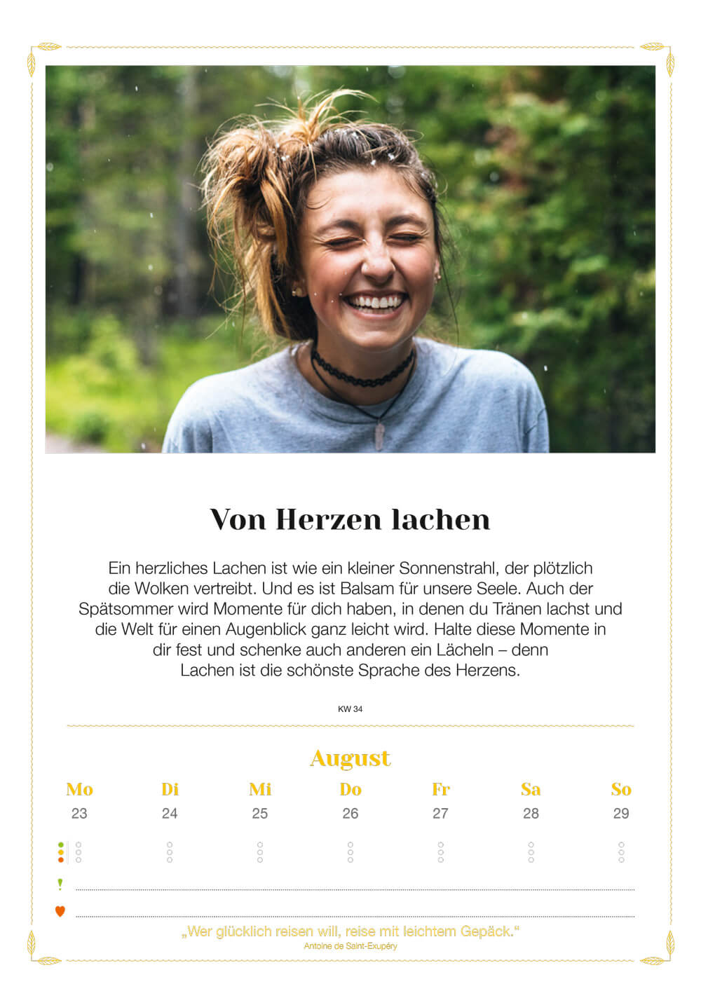 JETZT VORBESTELLEN: Lebenslust Kalender 2027 – Wandkalender – Bild 4